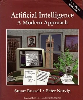 Forsiden af Artificial Intelligence: A Modern Approach af Stuart Russell og Peter Norvig